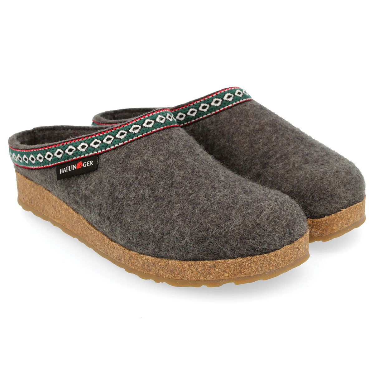 HAFLINGER Unisex AT Natural Wool Slippers - Hard Sole Indoor/Outdoor Slippers - View #12