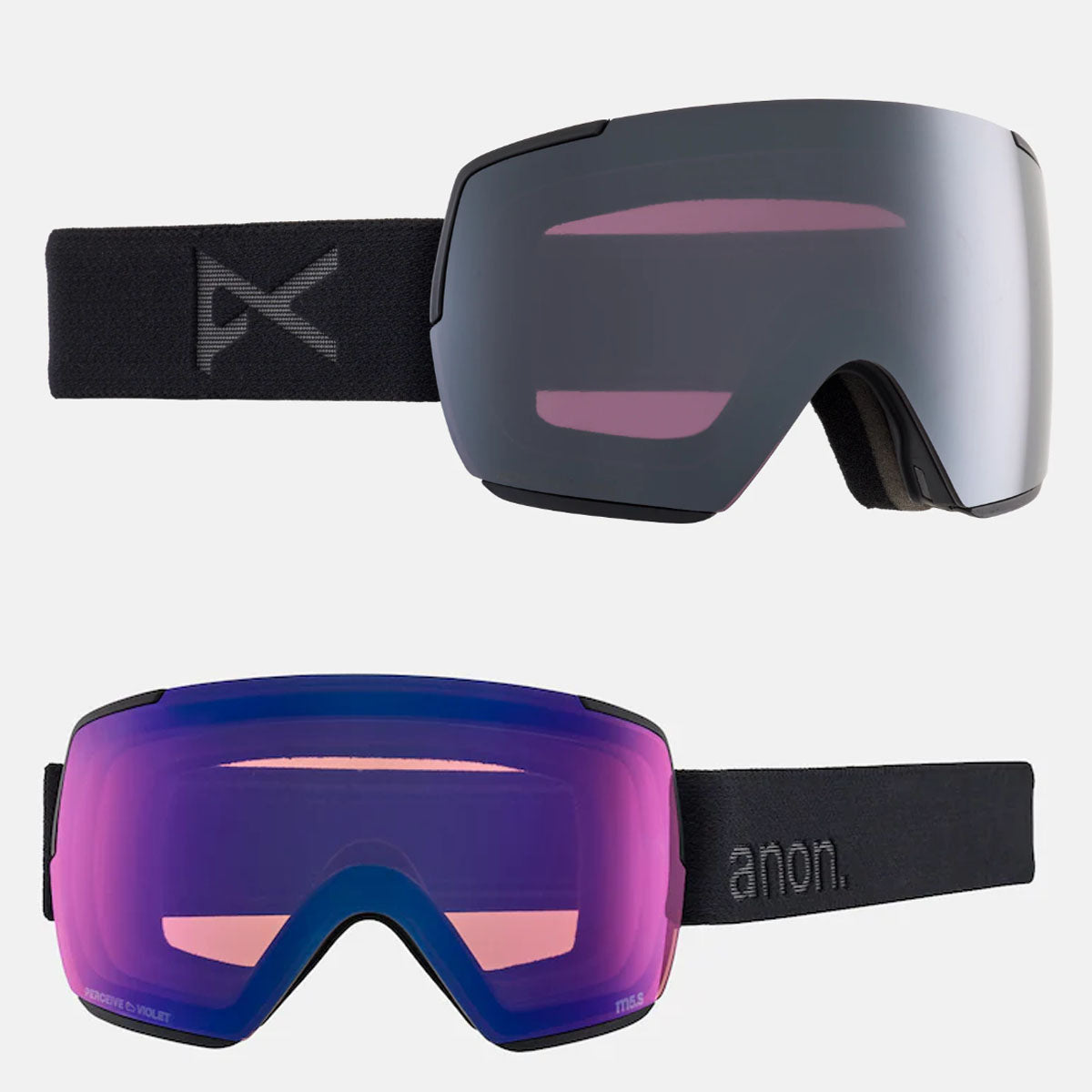 anon goggles magnetic face mask Anon M5 Snow Goggles, Smoke / Perceive Sunny Onyx