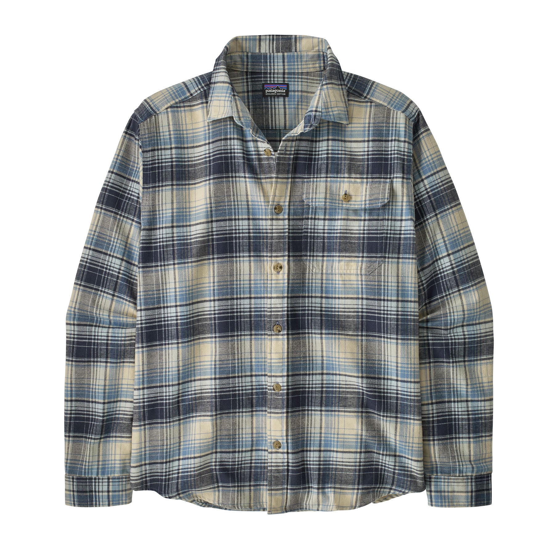Patagonia Men's Long-Sleeved Lightweight Fjord Flannel Shirt