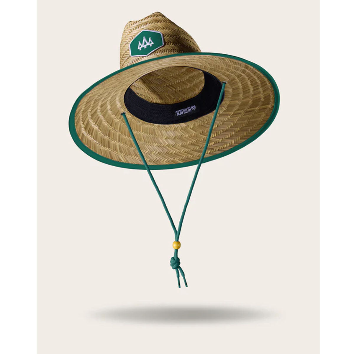 Emerald Straw Hat