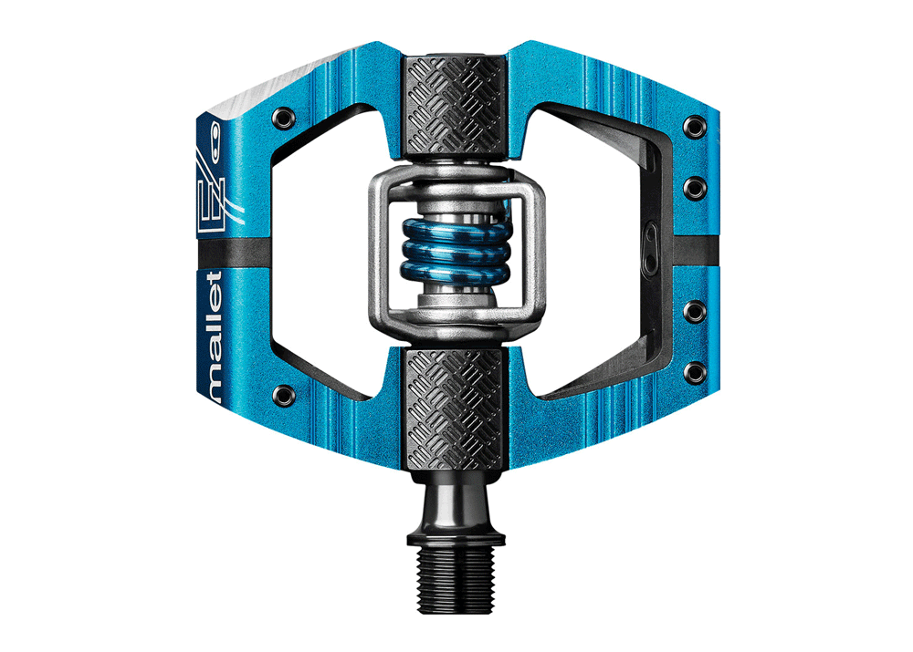 Crankbrothers Mallet Enduro Pedals - Dual Sided Clipless Aluminum Blue main image 1