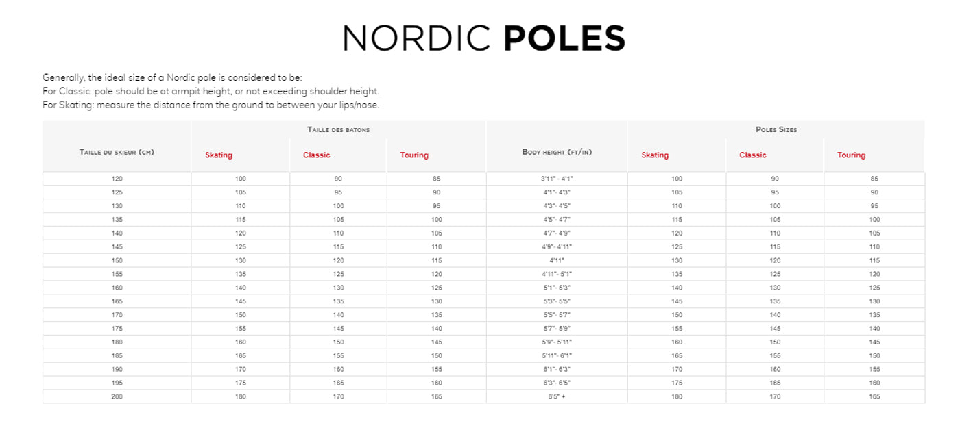 Force 3 Nordic Ski Poles - Idaho Mountain Touring