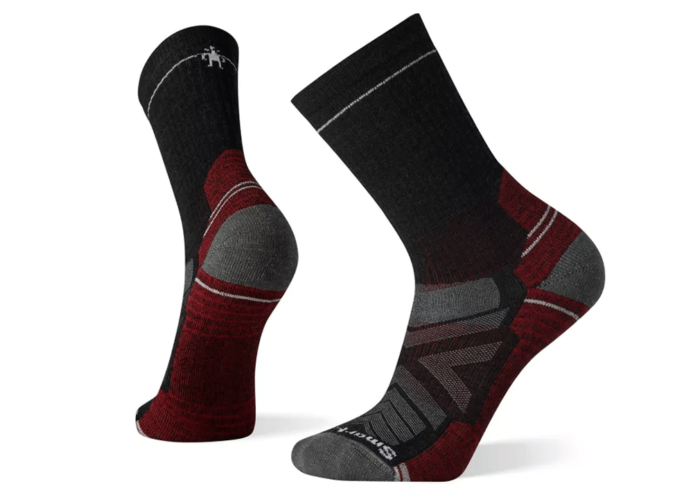 Smartwool Hike Light Cushion Crew Socks (Charcoal) Smartwool Hike Light Cushion Crew Socks (Charcoal)