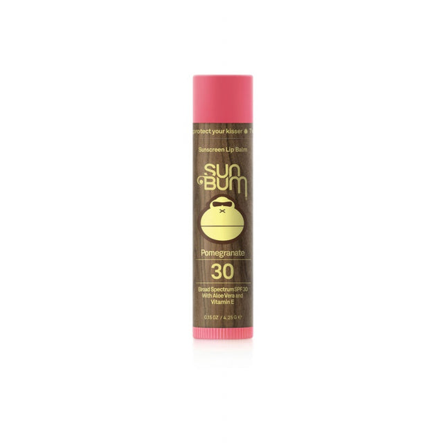 Sun Bum Lip Balm Spf 30 - Pomegranate .15oz