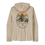 Patagonia Mens Capilene® Cool Daily Graphic Hoody Pumice