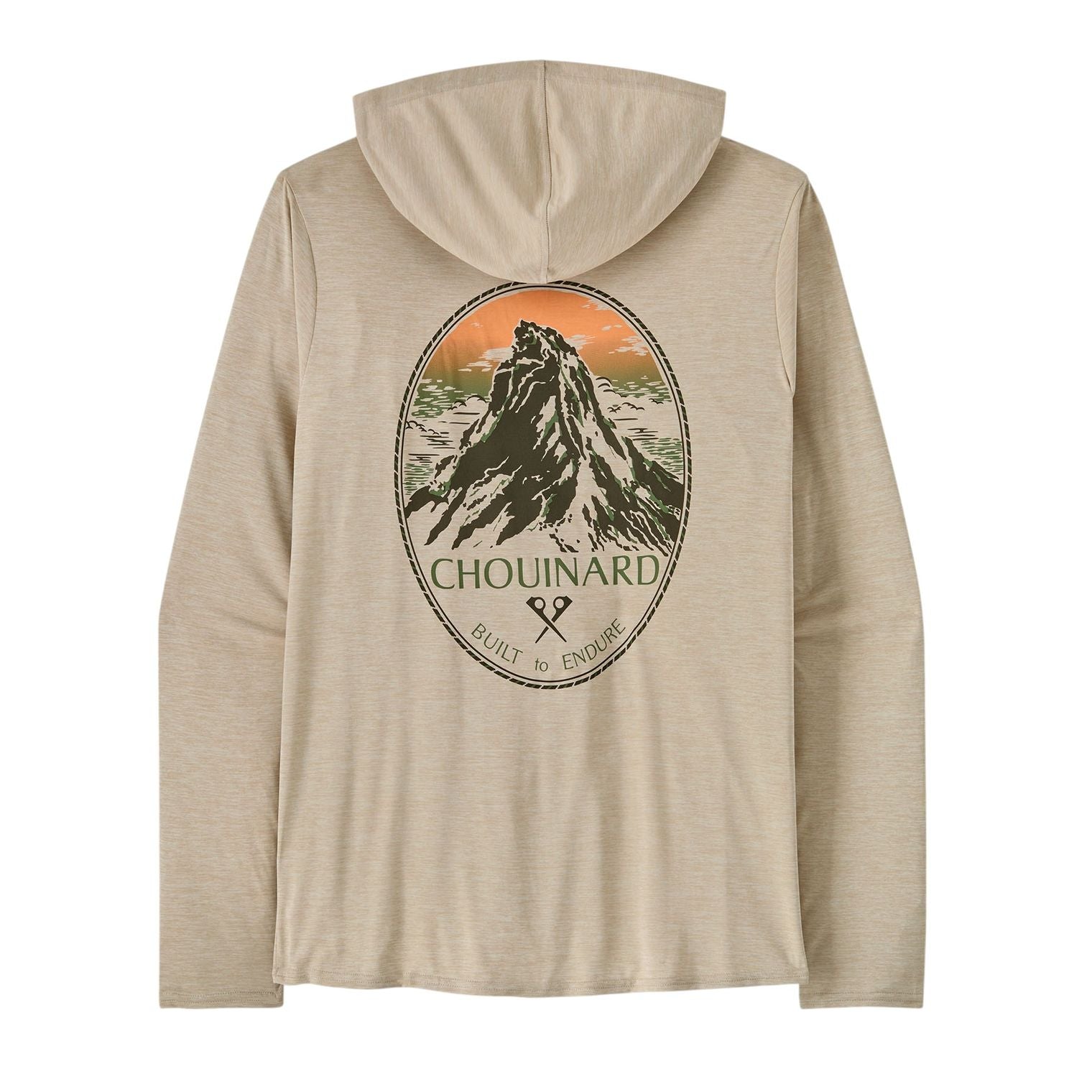 Patagonia Mens Capilene® Cool Daily Graphic Hoody Pumice