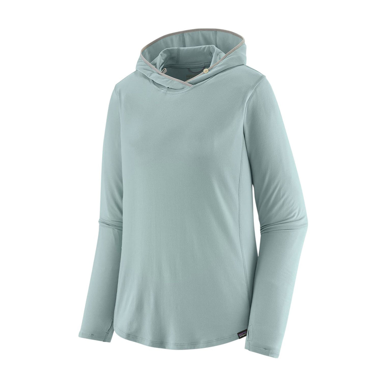 Patagonia Womens Tropic Comfort Natural Sun Hoody Thermal Blue