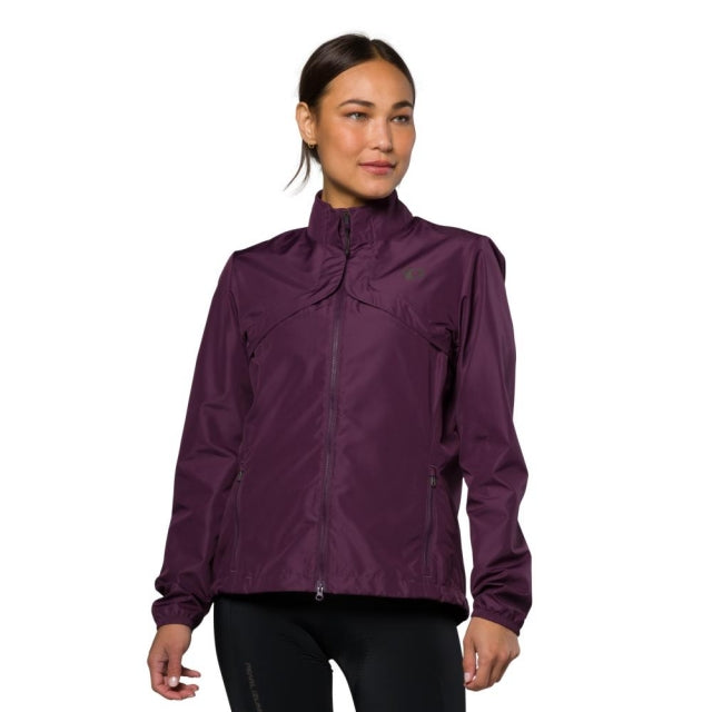 Pearl Izumi Quest Barrier Convertible Jacket Dark Violet