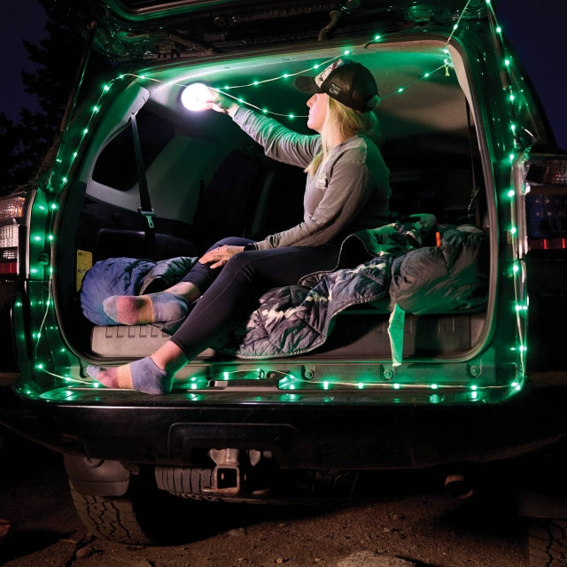 Nite Ize Radiant Starlit Rechargeable Lantern + String Light - Disc-o Select