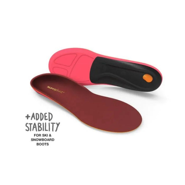 Superfeet Winter Support Hot Coral