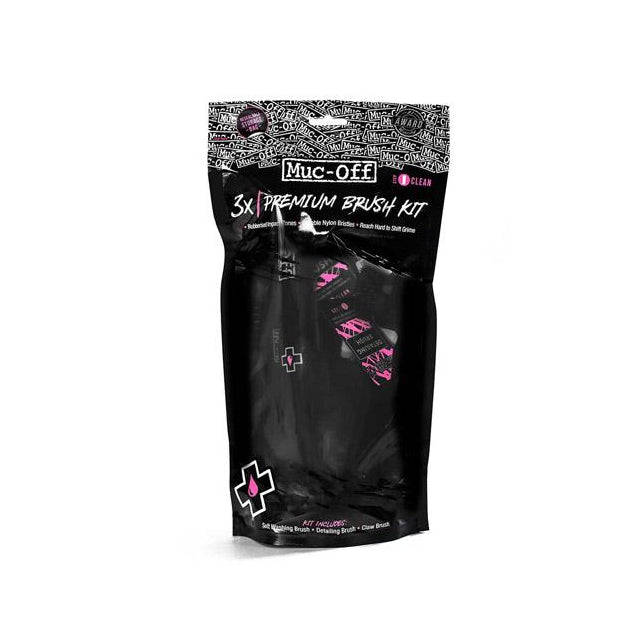 Quietkat Muc-off 3x Brush Set