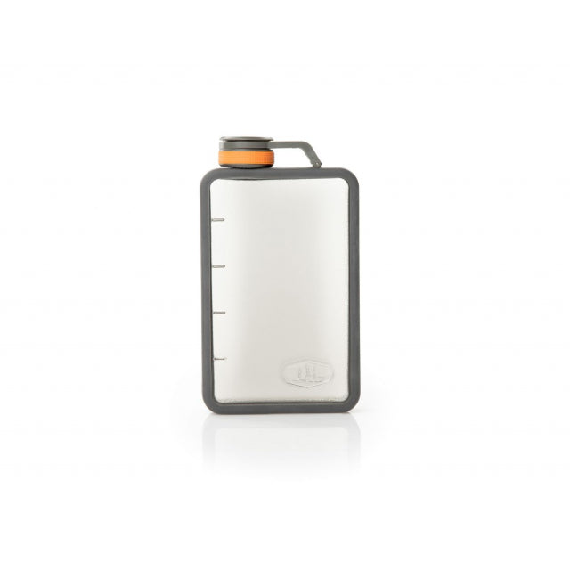 Gsi Outdoors Boulder Flask 10 Oz Graphite