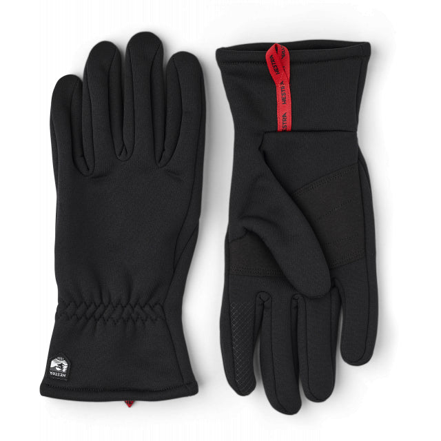 Hestra Touch Point Fleece Liner Sr. - 5 Finger Black