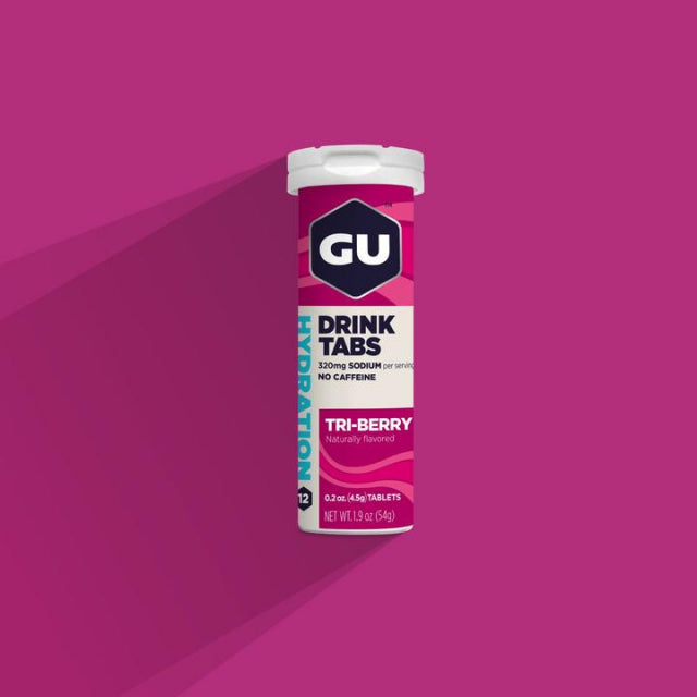 Gu Energy Hydration Drink Tabs Tri-Berry