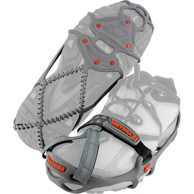 Yaktrax Run Traction Device Grey/Red