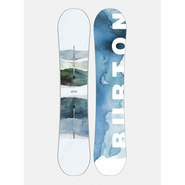 Burton Cultivator Flat Top Snowboard Watercolor
