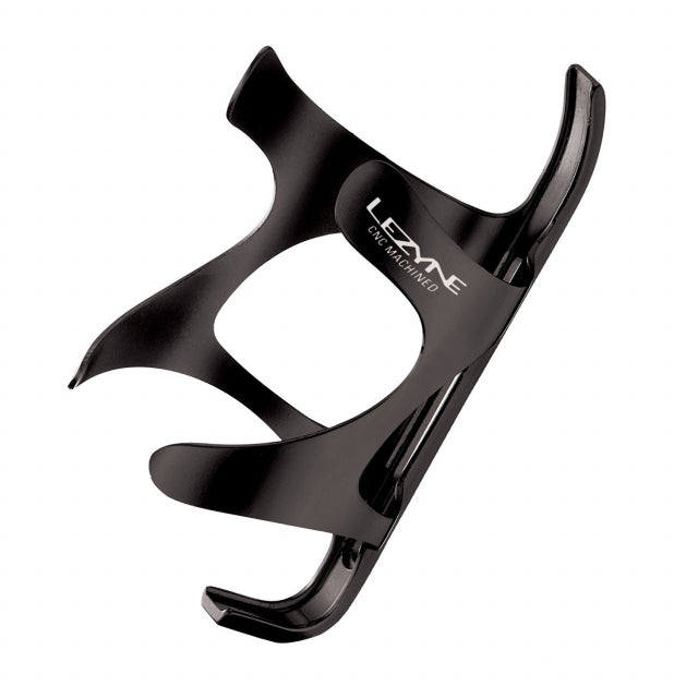 Lezyne Cnc Cage Black Blackhi Gloss