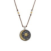 Bronwen Landscape Necklace North Star / Espresso