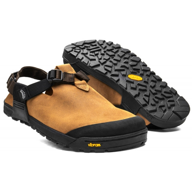 Bedrock Sandals Mountain Clog - Nubuck Leather Brown