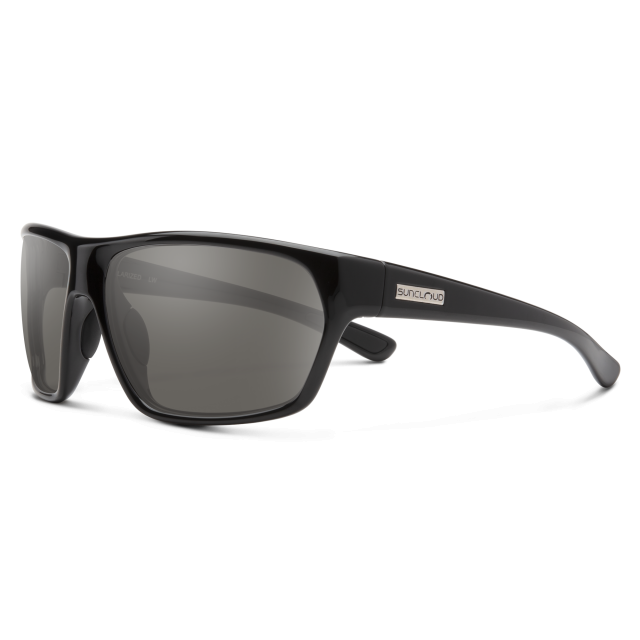 Suncloud Optics Boone Matte Stonefish | Polarized Green Mirror