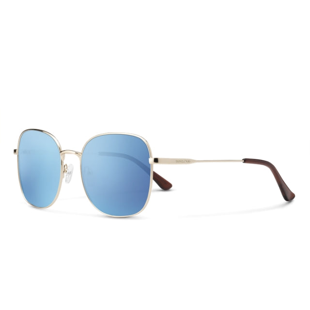Suncloud Optics Beverly Gold - Polarized Aqua Mirror