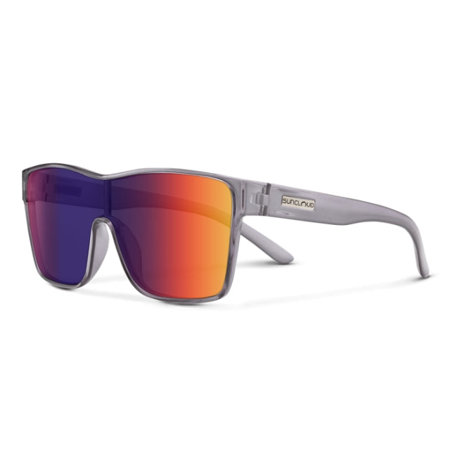 Suncloud Optics Biff Transparent Gray - Polarized Plasma Mirror