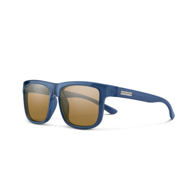 Suncloud Optics Quiver Matte Crystal Denim - Polarized Brown