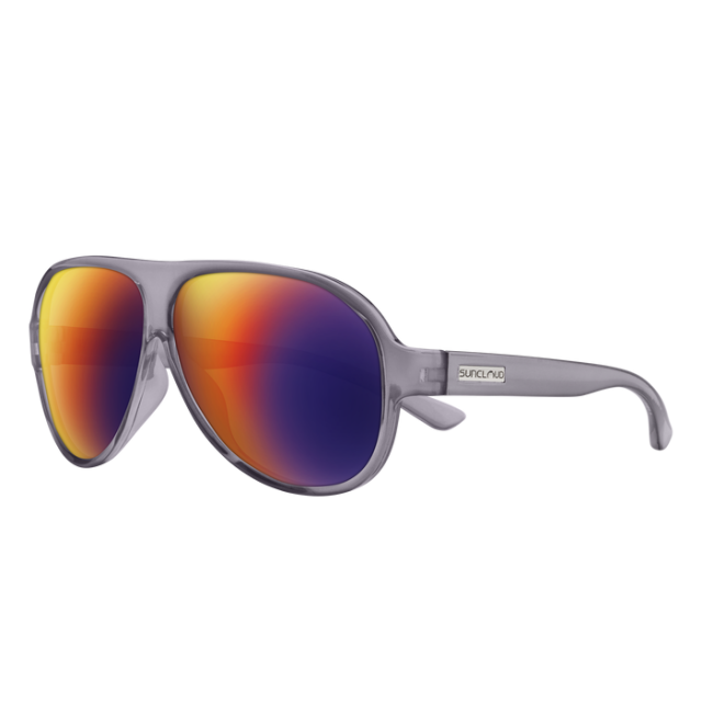 Suncloud Optics Rooney Transparent Gray - Polarized Plasma Mirror