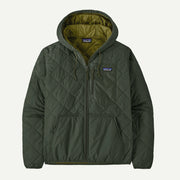 Patagonia Diamond Quilted Bomber Hoody Blue Sage