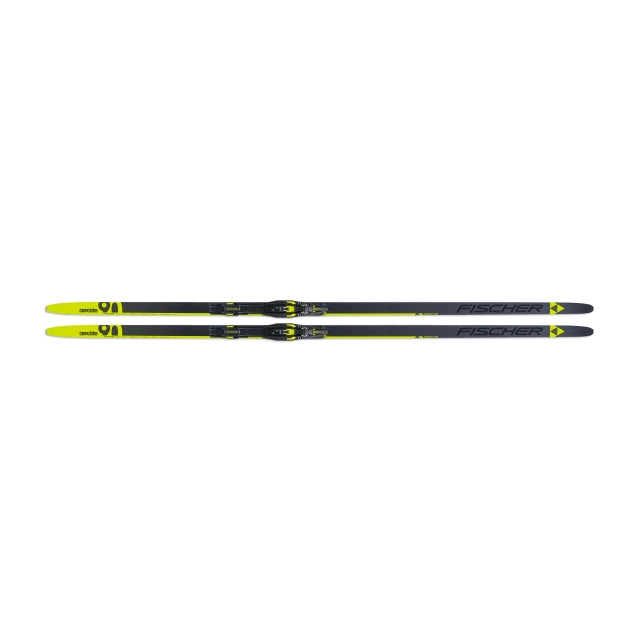 Fischer Skis Us Aerolite Skate 90 Stiff Black/Yellow