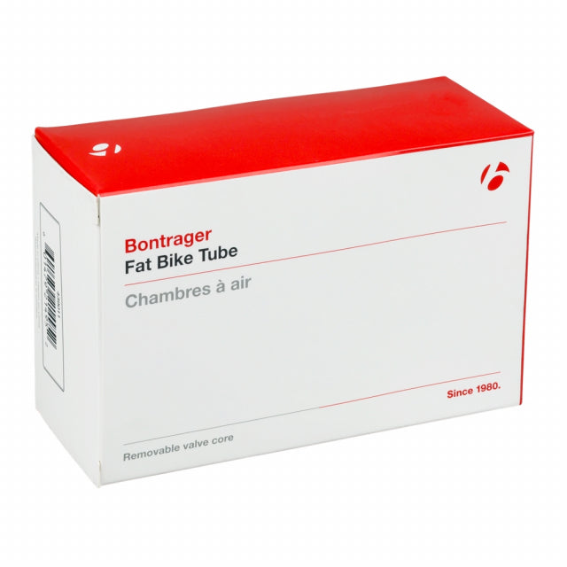 Trek Bontrager Fat And + Presta Valve Bicycle Tubes Black