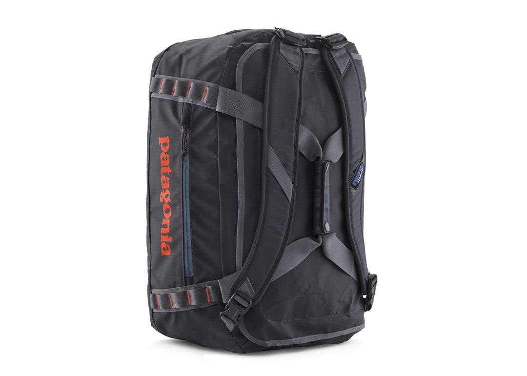 patagonia 40 l black hole duffel Patagonia 40L Black Hole Duffel Smolder Blue/Amanita Red