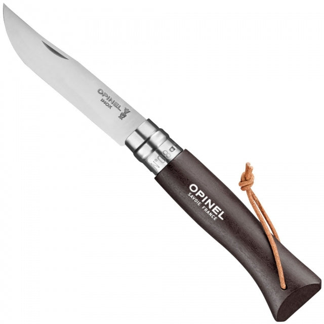 Opinel No.08 Colorama - Dark Brown