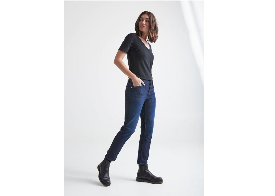 Duer Women's Performance Denim Girlfriend