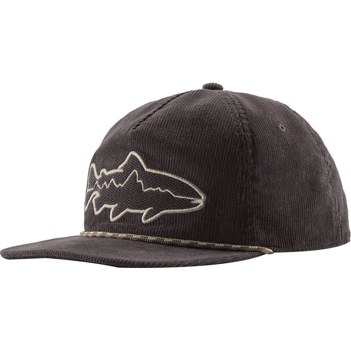 Patagonia Fly Catcher Hat Fitz Roy Trout: Ink Black