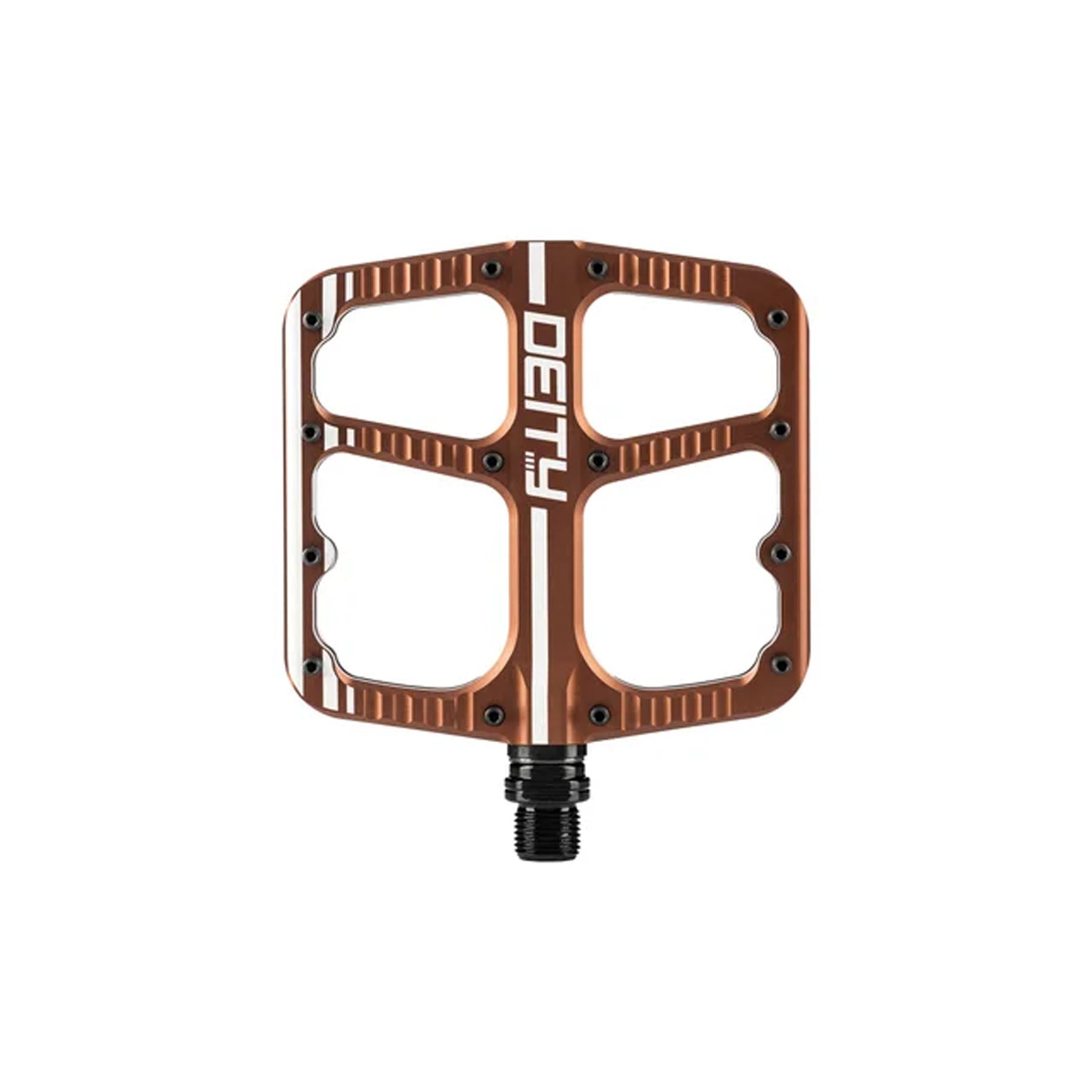 deity pedal pins Deity Components Flat Trak Pedals