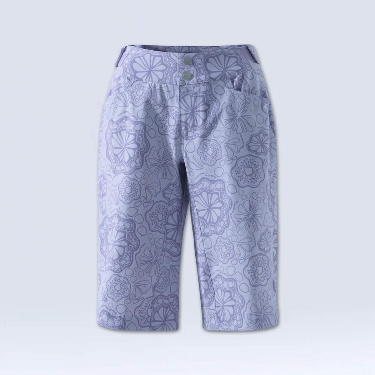 Wild Rye Frankie 14.75 Bike Short Lavender Roots