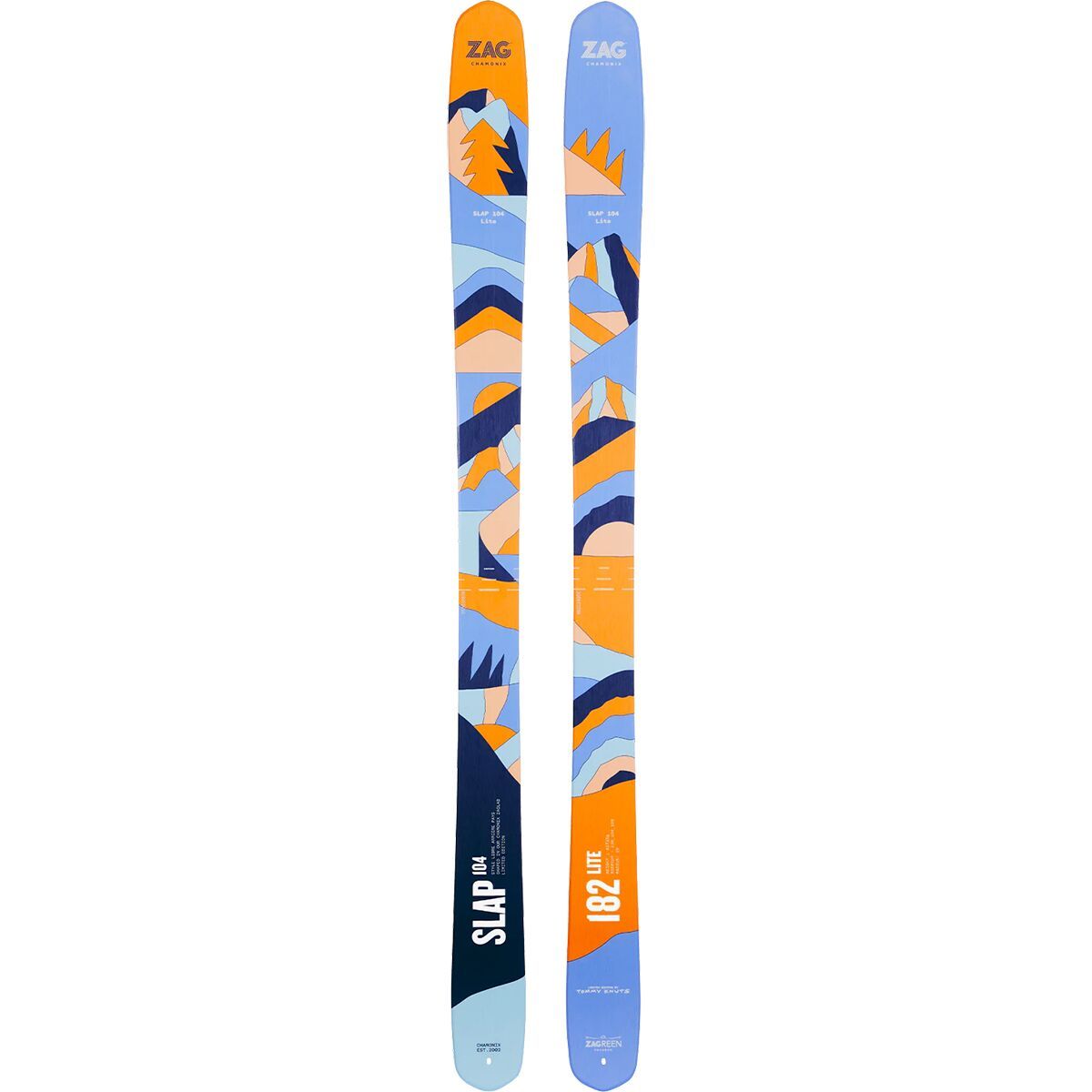 Zag Skis Slap Lite 104 Ski One Color