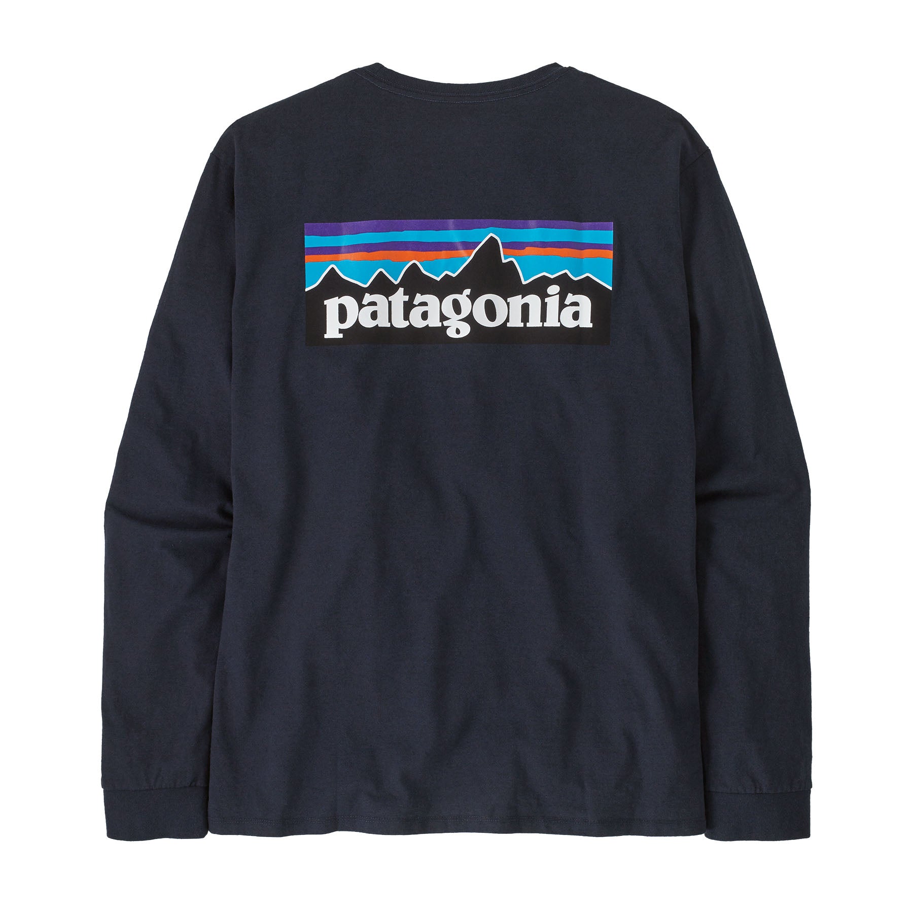 Patagonia Men's Long-Sleeved P-6 Logo Responsibili-Tee