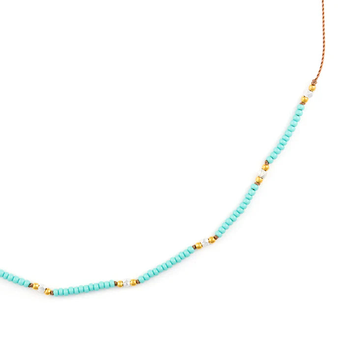 Bronwen OASIS NECKLACE AQUA