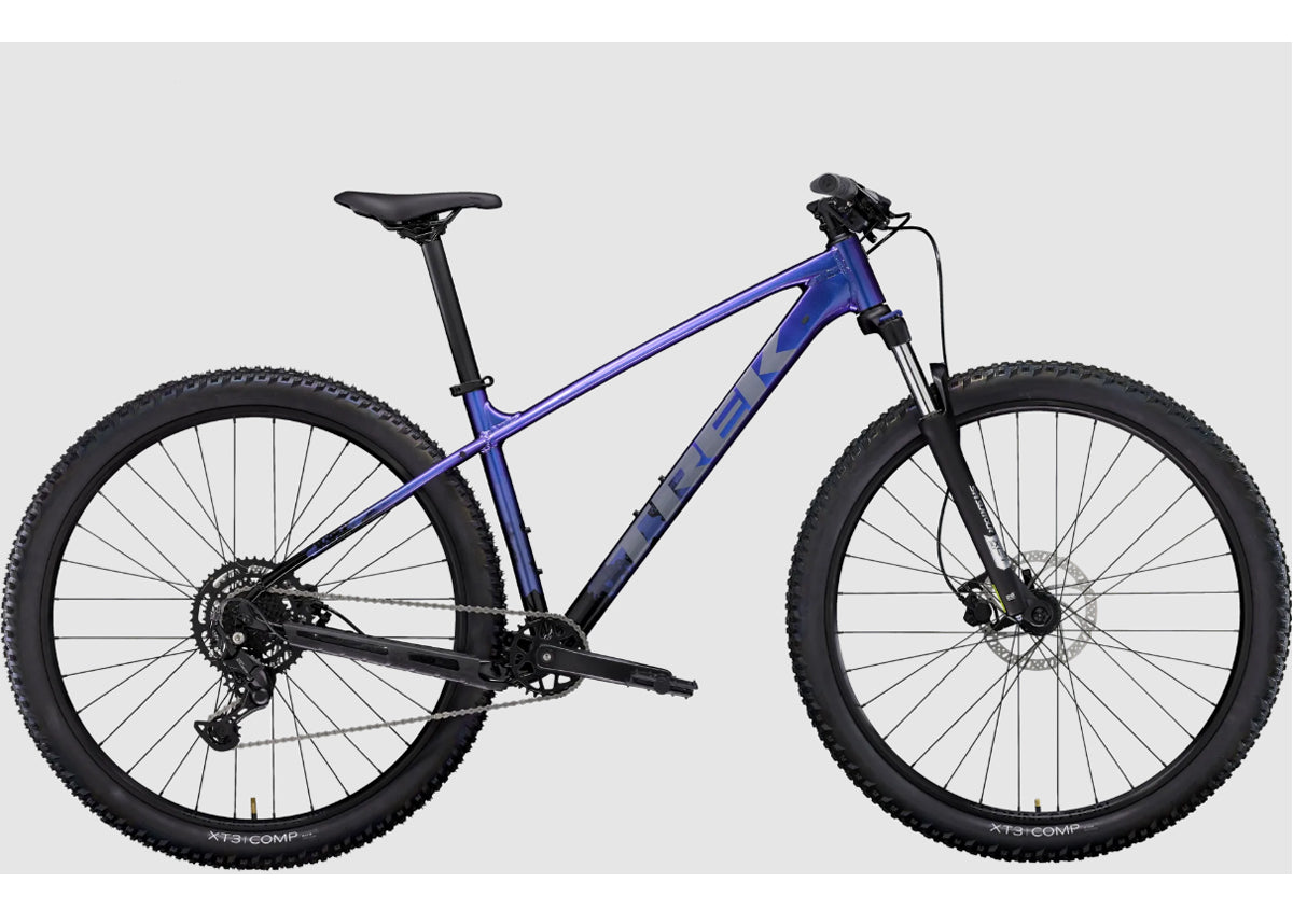 Trek Marlin 5 - Generation 3 Purple Flip to Trek Black Fade