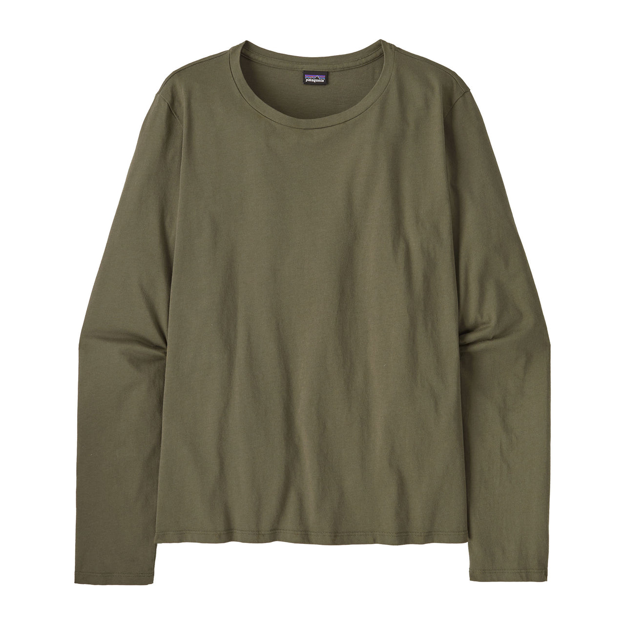 Women's Long-Sleeved Regenerative Organic Certified® Cotton Tee