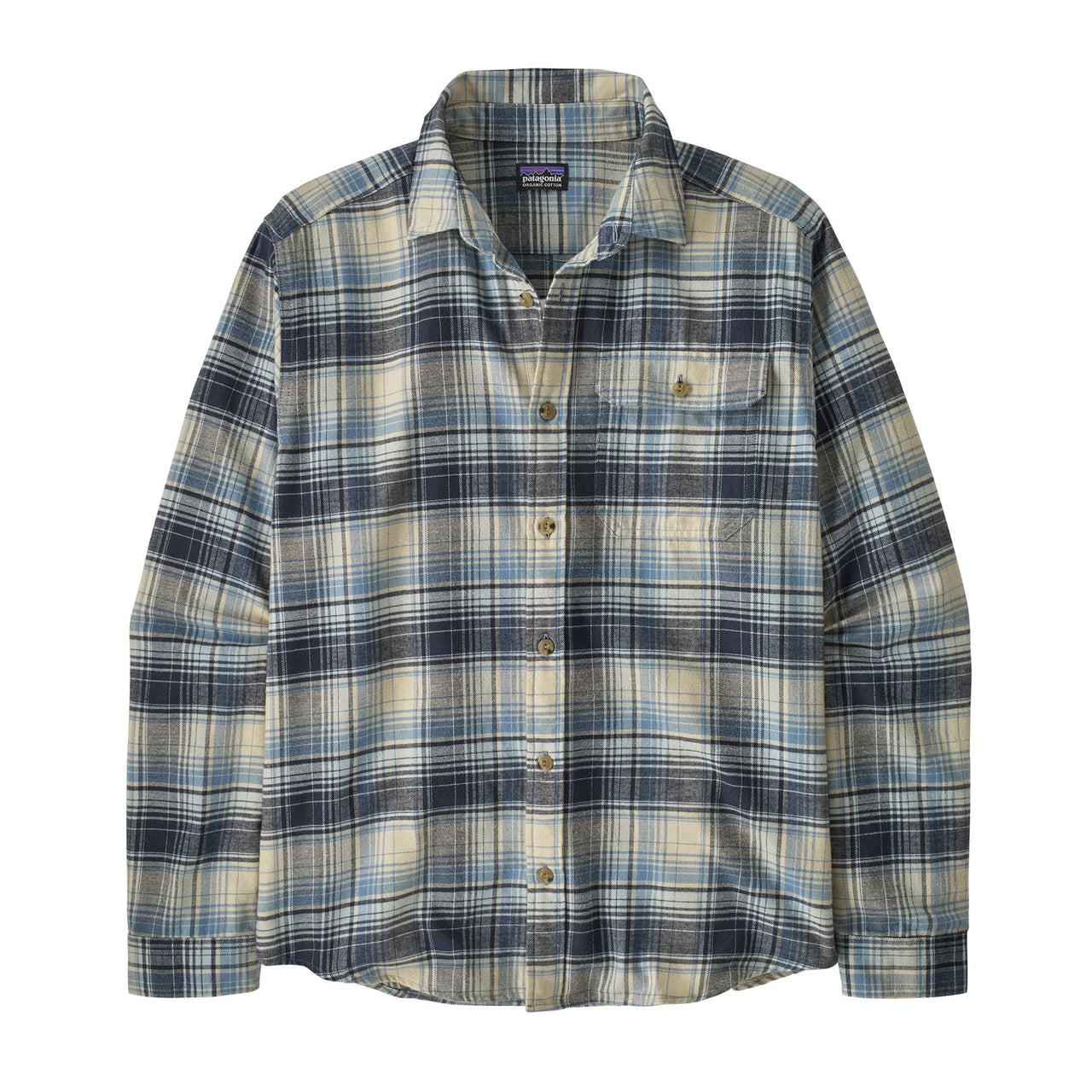 Men's Long-Sleeved Lightweight Fjord Flannel Shirt
