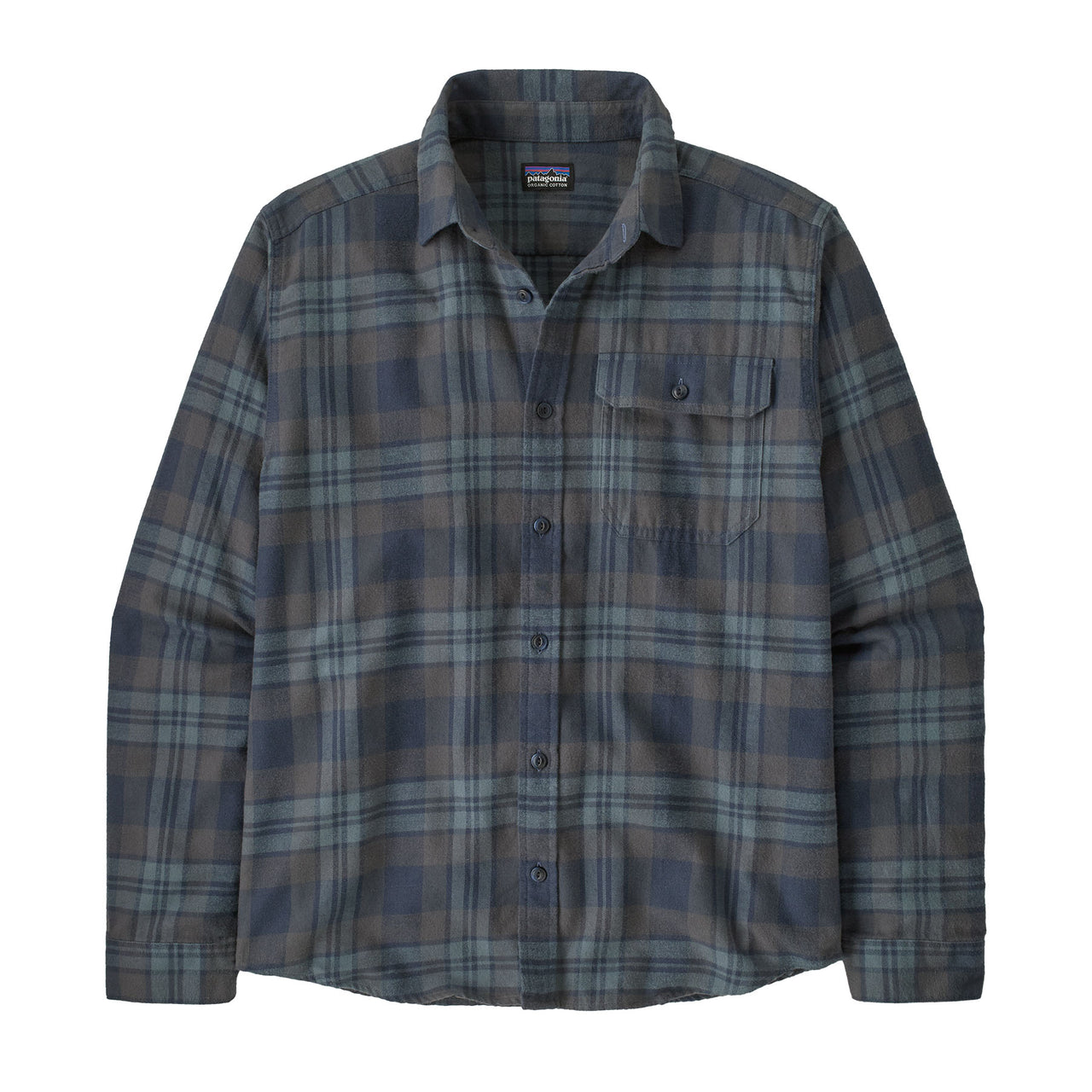 Men's Long-Sleeved Lightweight Fjord Flannel Shirt