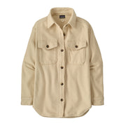 Patagonia Womens Fjord Loft Overshirt Jacket Undyed Natural