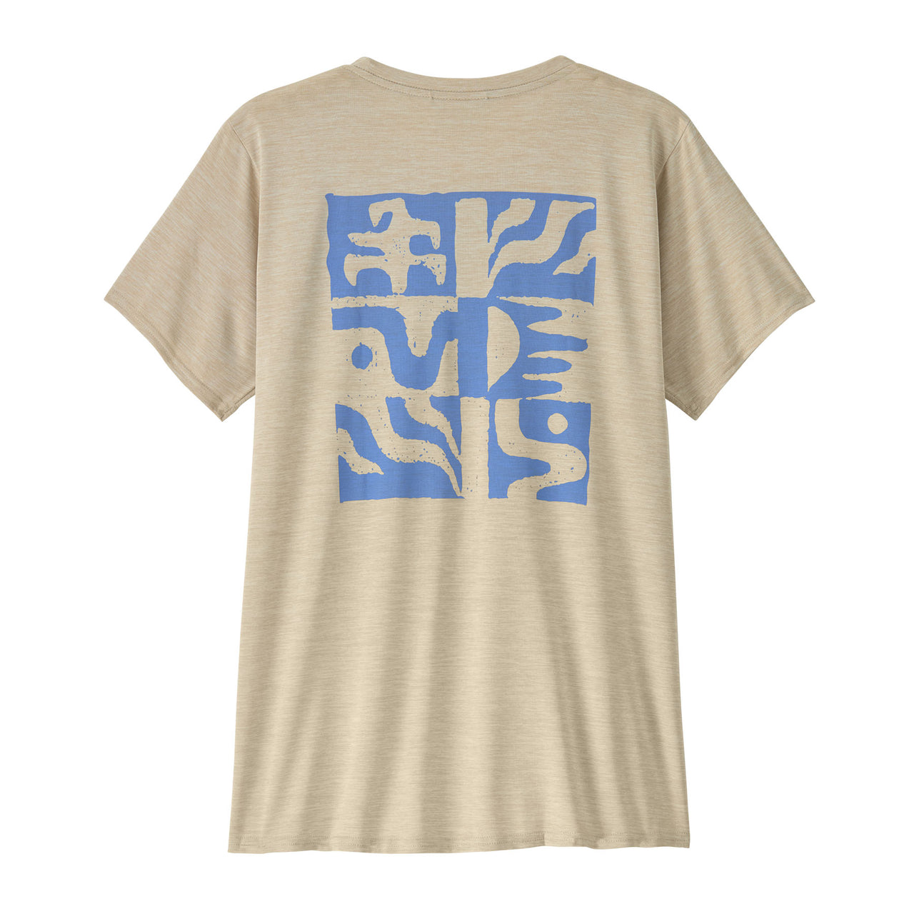 Womens Cap Cool Daily Graphic Shirt - Waters