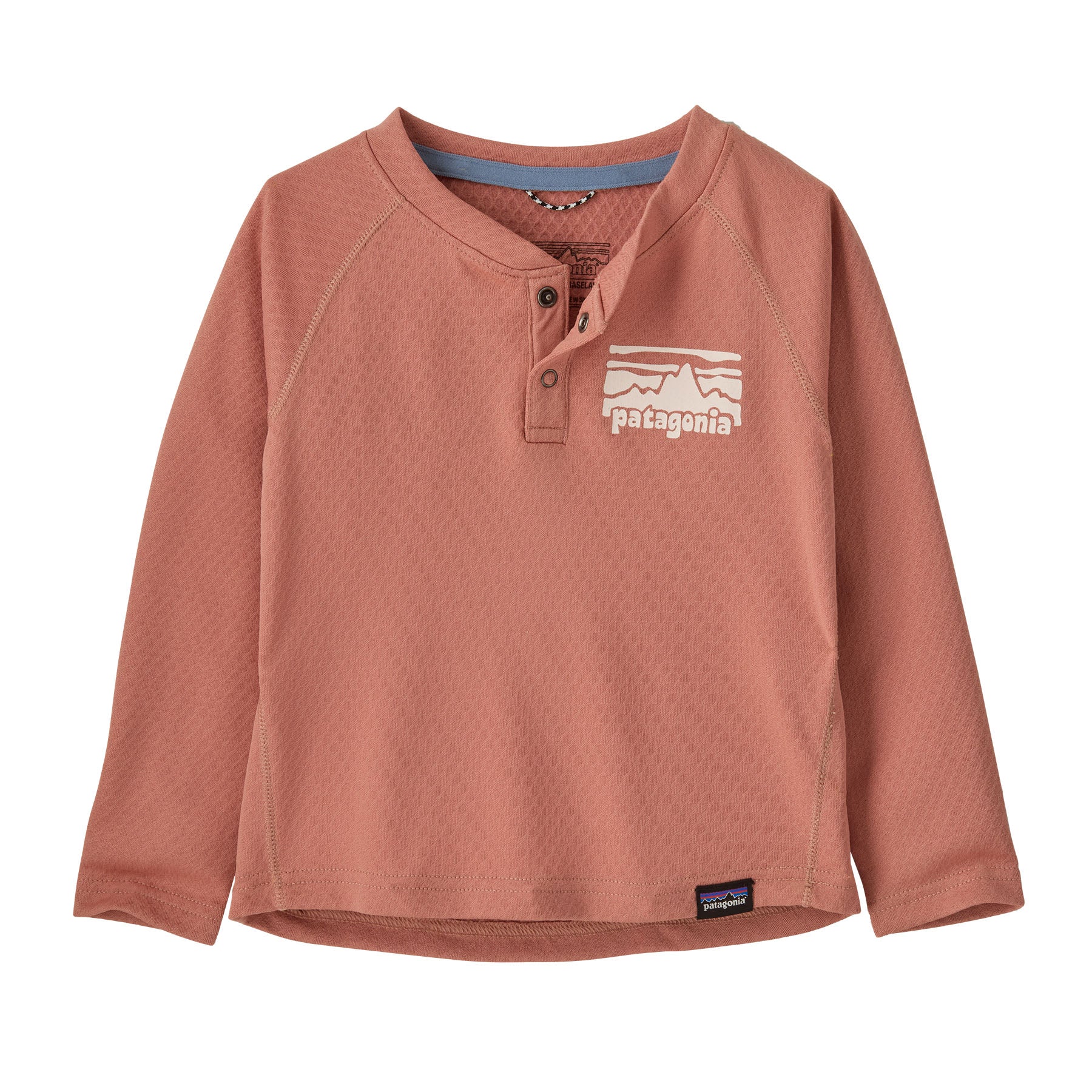 Patagonia Baby Capilene® Midweight Henley Shirt Moment Pink