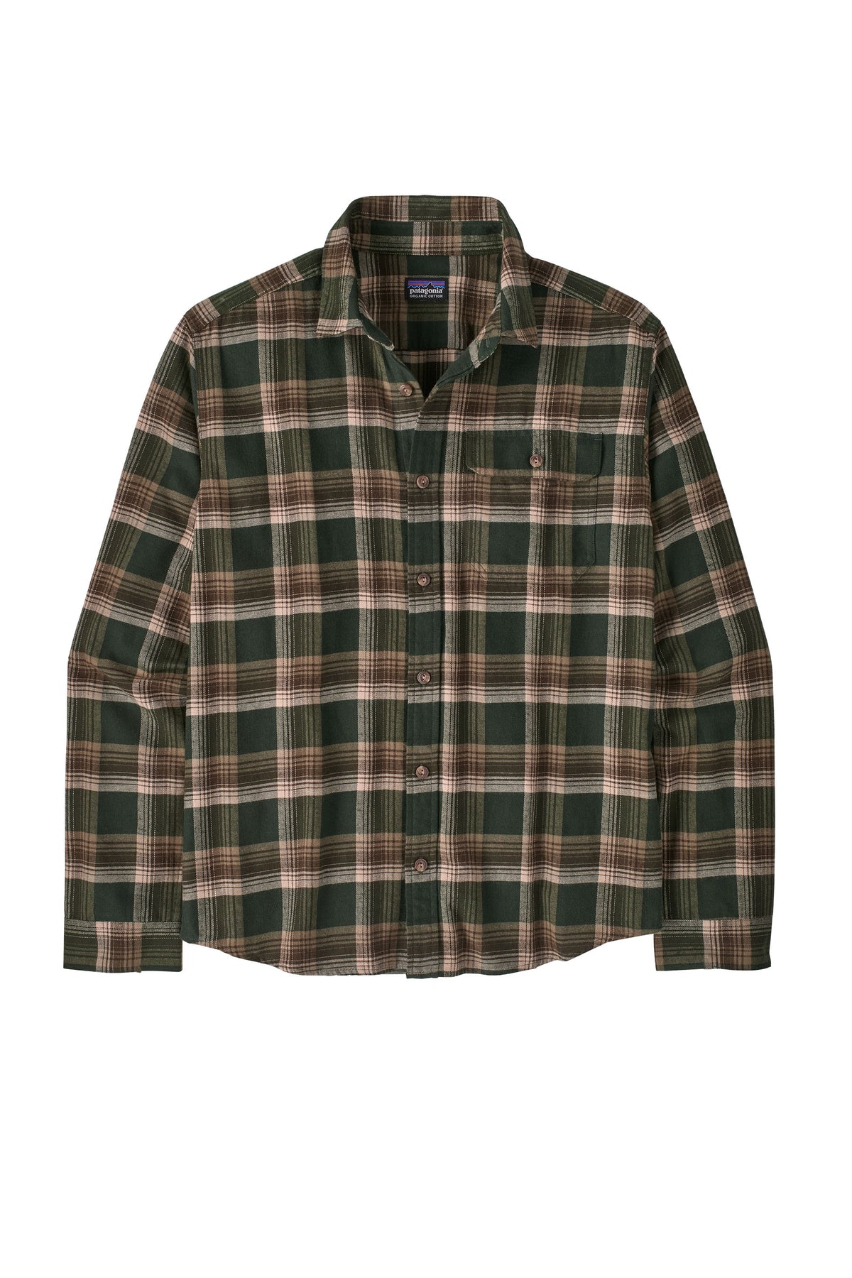 Men's Long-Sleeved Lightweight Fjord Flannel Shirt