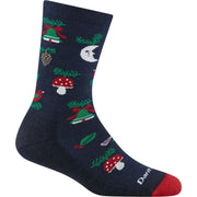 Darn Tough Tinsel Town Crew Lightweight With Cushion Eclipse