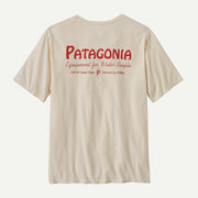 Patagonia Water People Organic Pocket T-shirt Undyed Natural